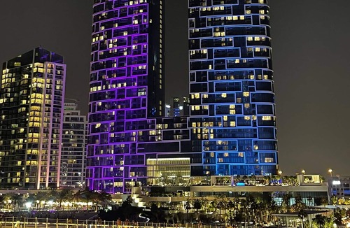 Al Muraqqabat Apartment | Deluxe Address Beach Resort Residence 2 Bed.
