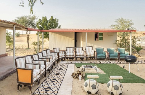 Dubai Festival City RV Rental | Desert camp for Romantic night stay and desert party