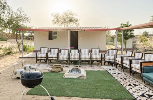 Dubai Festival City RV Rental | Desert camp for Romantic night stay and desert party
