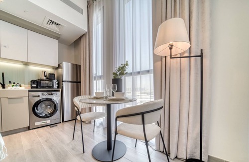 Dubai Production City Apartment | Distinguished Studio at Mesk 1 Midtown Dubai Production City by Deluxe Holiday Homes