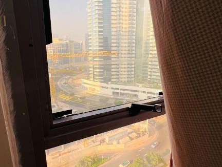 Barsha Heights House | Double window Partition Room in Tecom Near Metro