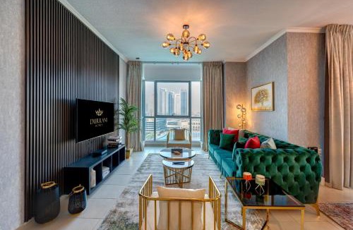 Downtown Dubai Apartment | Durrani Homes - Luxe Living with Burj Khalifa and Fountain View - third room without partition