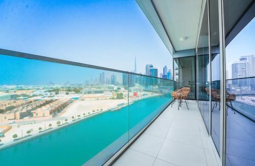 Al Safa Apartment | EasyGo-Full Canal View, City Center