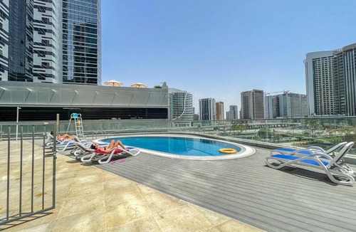 Trade Centre 1 Apartment | Elegant 1 bed near Burj Khalifa