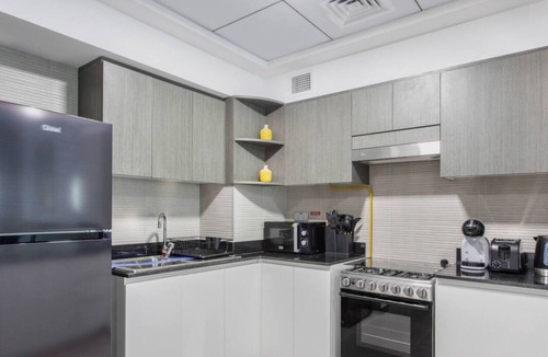Al Barsha Apartment | Elegant 1BR Getaway in Bella Rose, Al Barsha