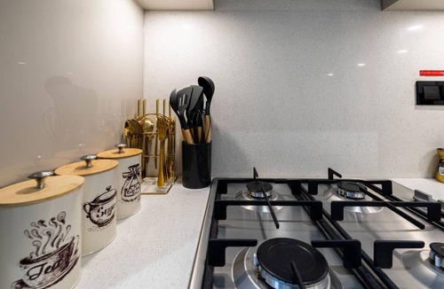 Nad Al Sheba Apartment | Elegant 1BR w/Bedroom Balcony in Sobha Crest