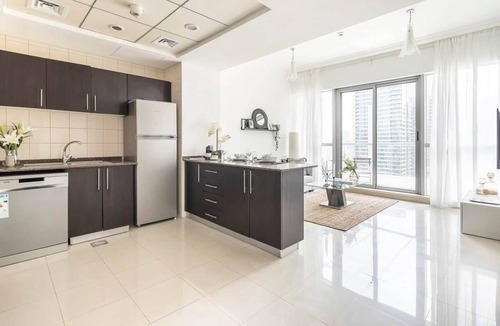 Dubai Marina Apartment | Elegant 1BR w/ Serene Dubai Marina Views!