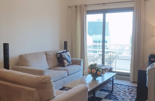 Al Barsha 1 Apartment | Elegant 1BR With Height's and City Views
