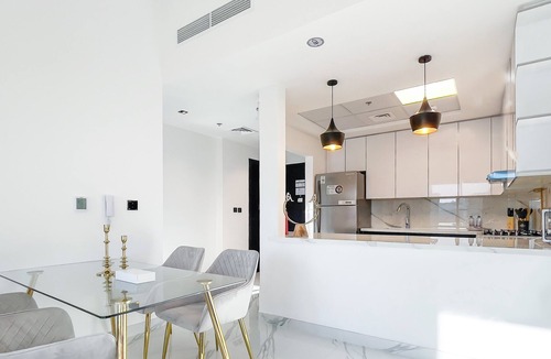 Al Barsha Apartment | Elite LUX Holiday Homes - Luxe Gardenia 2BR Haven in Arjan, Dubai