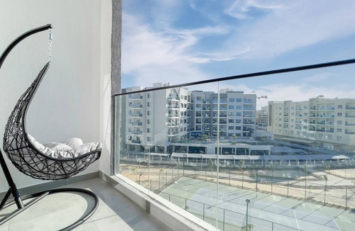 Al Barsha Apartment | Elite LUX Holiday Homes - Luxe Gardenia 2BR Haven in Arjan, Dubai