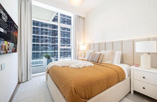 Mirdif Apartment | FIRST CLASS 2BR Luxury Canal & Pool Views