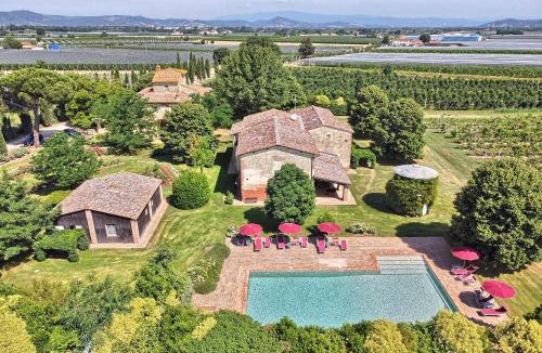 Puliciano House | Foresteria Il Giardino di Fontarronco