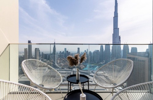 Za'abeel 2 Apartment | GuestReady - Luxury Tower with Burj Khalifa View