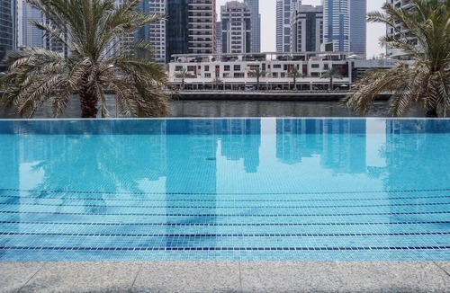 Dubai Marina Apartment | Impressive 1BR w/ Incredible Marina Views!