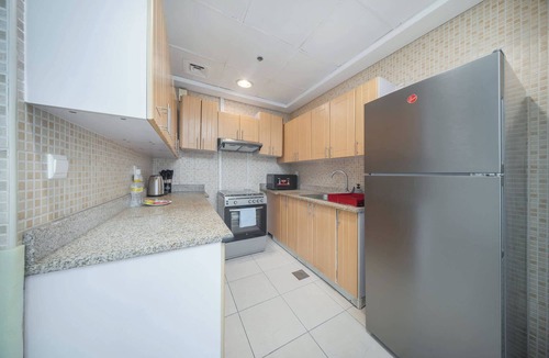 Dubai Production City Apartment | IMPZ spacious apartment for 6 people!