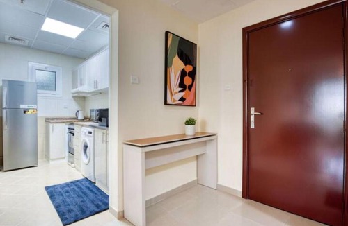 Dubai Apartment | Lake.City above the metro with fabulous view