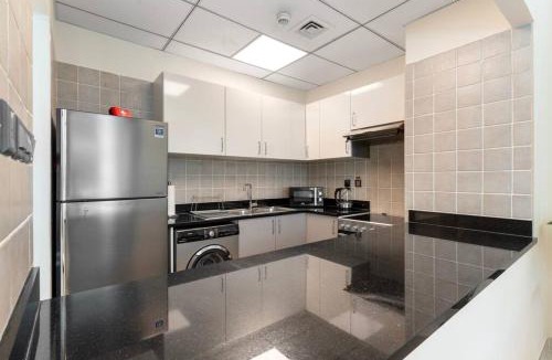 Nad Al Sheba Apartment | LARBI Luxurious 1BR in Polo Residence