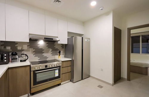 Dubai House | Livbnb- Classy 3BR+Maid's Villa with Private Patio