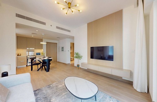 Dubai Apartment | Lotus Creek Beach - Opulent One Bed with Pool View