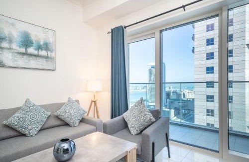 Dubai Marina Apartment | Luton Vacation Homes-Damac Heights Tower- Dubai Marina-21AB03
