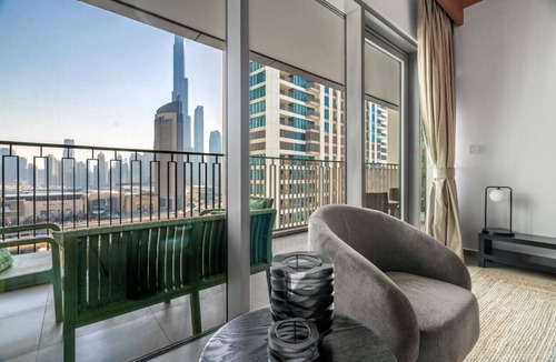 Za'abeel 2 Apartment | Lux Burj Khalifa View | 2 min walk to Dubai Mall