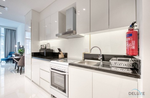 Dubai Apartment | Luxuriant Studio at Golf Promenade 2A DAMAC Hills by Deluxe Holiday Homes