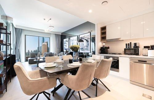 Za'abeel 2 Apartment | Luxury 2BR Burj Khalifa View Dubai Mall