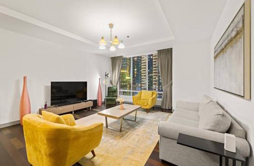 DIFC Apartment | Luxury 2BR DIFC Full Kitchen, Pool, Gym Near Restaurants