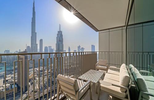 Za'abeel 2 Apartment | Luxury Downtown Iconic Burj View 5Min Dubai Mall