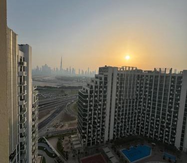 Jadaf Apartment | Luxury Studio Burj Khalifa View