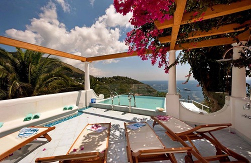 Marina del Cantone Villa | Luxury Villa- garden view-private swimming pool-air conditioning-jacuzzi