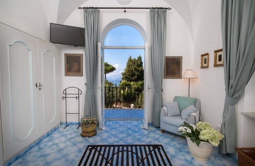 Anacapri Villa | Luxury Villa Zaffiro - Pool, Garden and Sea View