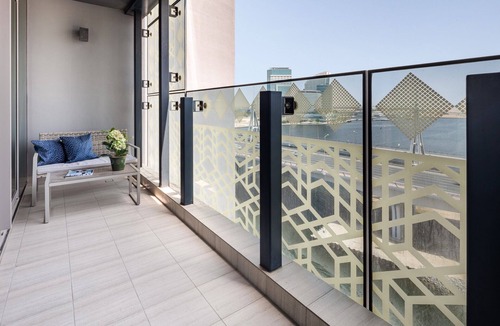 Jadaf Apartment | Modern 1BR in Prestigious Waterfront Location!