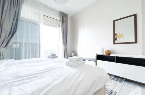 Al Barsha Apartment | Modern & Chic studio with Balcony Dubai