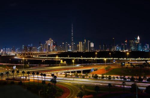 Jadaf Apartment | Modern Studio 15mins away From World Trade Center