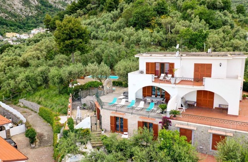 Nerano Villa | My Exclusive Italy - Sunlit Villa with unique pool & directly view of Nerano Bay