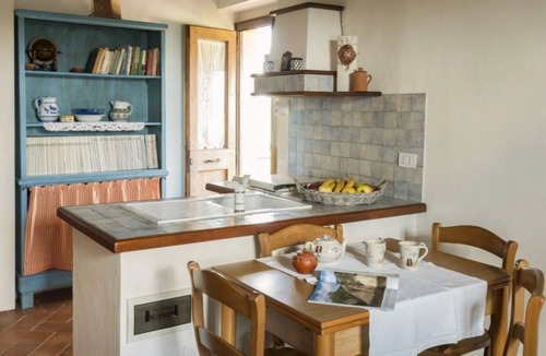 Monte San Savino Apartment | Old farmhouse surrounded by olive groves and near the village, max 2 adults, with pool