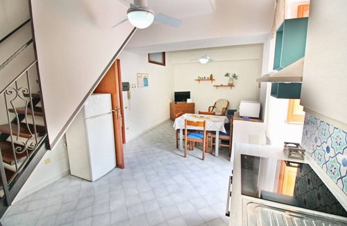 Marina del Cantone Apartment | Ombrina-Mimì sul Mare. Apartmet with private beach