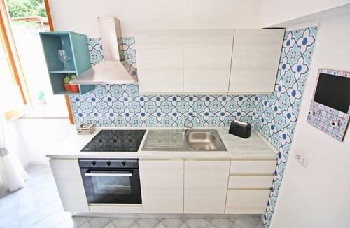 Marina del Cantone Apartment | Ombrina-Mimì sul Mare. Apartmet with private beach