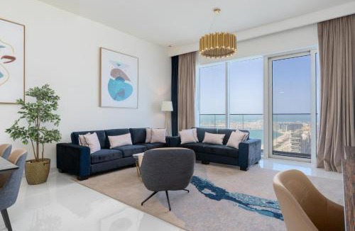 Dubai Media City Apartment | ON OFF HH-AVANI HOTEL-3BR -Full Palm View