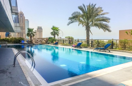 Dubai Apartment | One Bedroom Apartment with Dubai Marina Views in Ocean Heights by Deluxe Holiday Homes