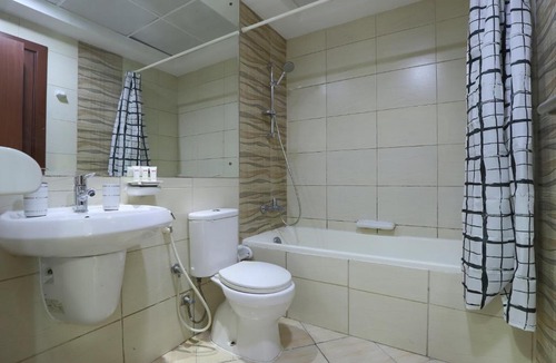 Dubai Production City Apartment | OYO Home 372 1BHK Qasr Sabah-3 IMPZ