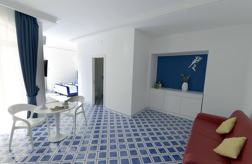 Pontone Apartment | Palazzo San Giovanni Resort- deluxe with a large terrace with a splendid view
