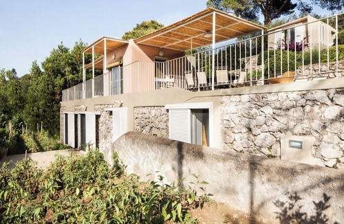 Tiberio Villa | Panoramic Villa with pool in Capri Town with garden and terrace