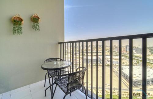 Dubai Production City Apartment | Placid 2BR with Assistant Room at Mesk 1 Midtown Dubai Production City by Deluxe Holiday Homes