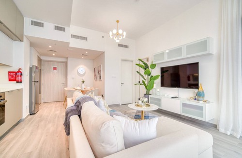 Dubai Production City Apartment | Polished 1BR at Noor 1 Midtown Dubai Production City by Deluxe Holiday Homes