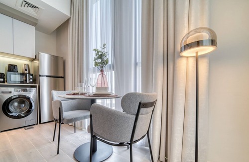 Dubai Production City Apartment | Polished Studio at Mesk 1 Midtown Dubai Production City by Deluxe Holiday Homes