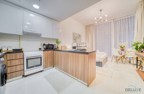 Dubai Apartment | Premium Studio at Orchid DAMAC Hills Dubailand by Deluxe Holiday Homes