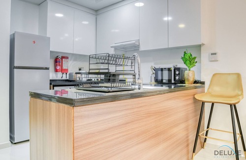 Dubai Apartment | Premium Studio at Orchid DAMAC Hills Dubailand by Deluxe Holiday Homes