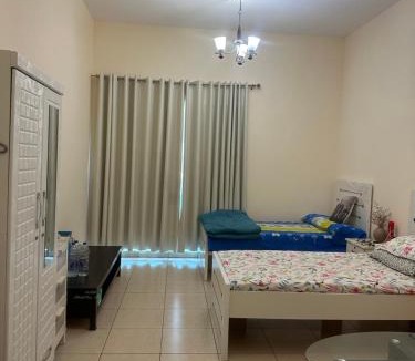 Dubai House | Private room with balcony fully furnished in Dubai Silicon Oasis